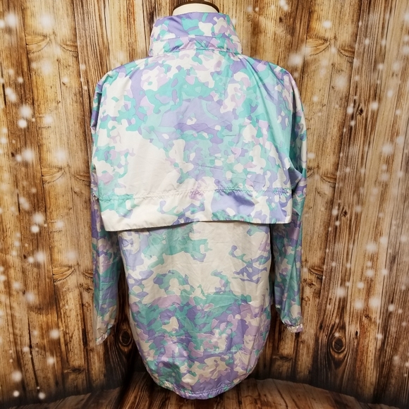 Lauren James Athletic Women's Sm Windbreaker Activewear 1/2 Zip-Up Rain Jacket - Picture 9 of 13